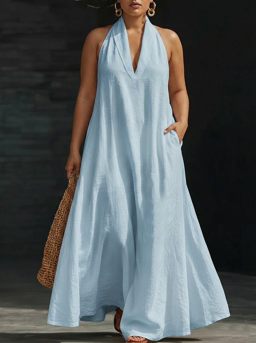 Nova | Halter Maxi Jurk