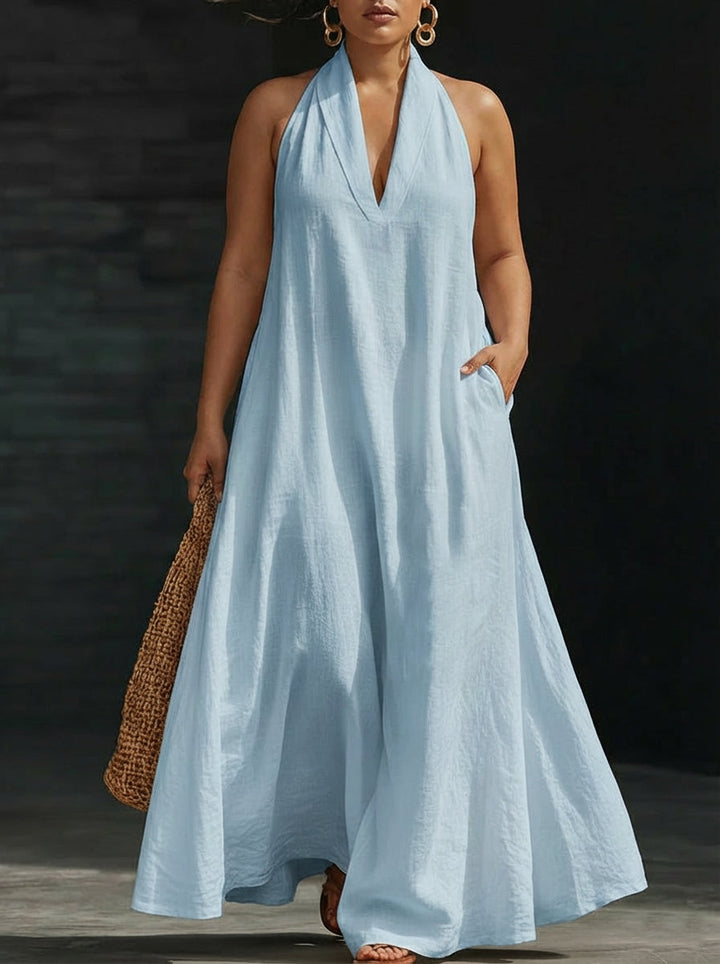 Nova | Halter Maxi Jurk