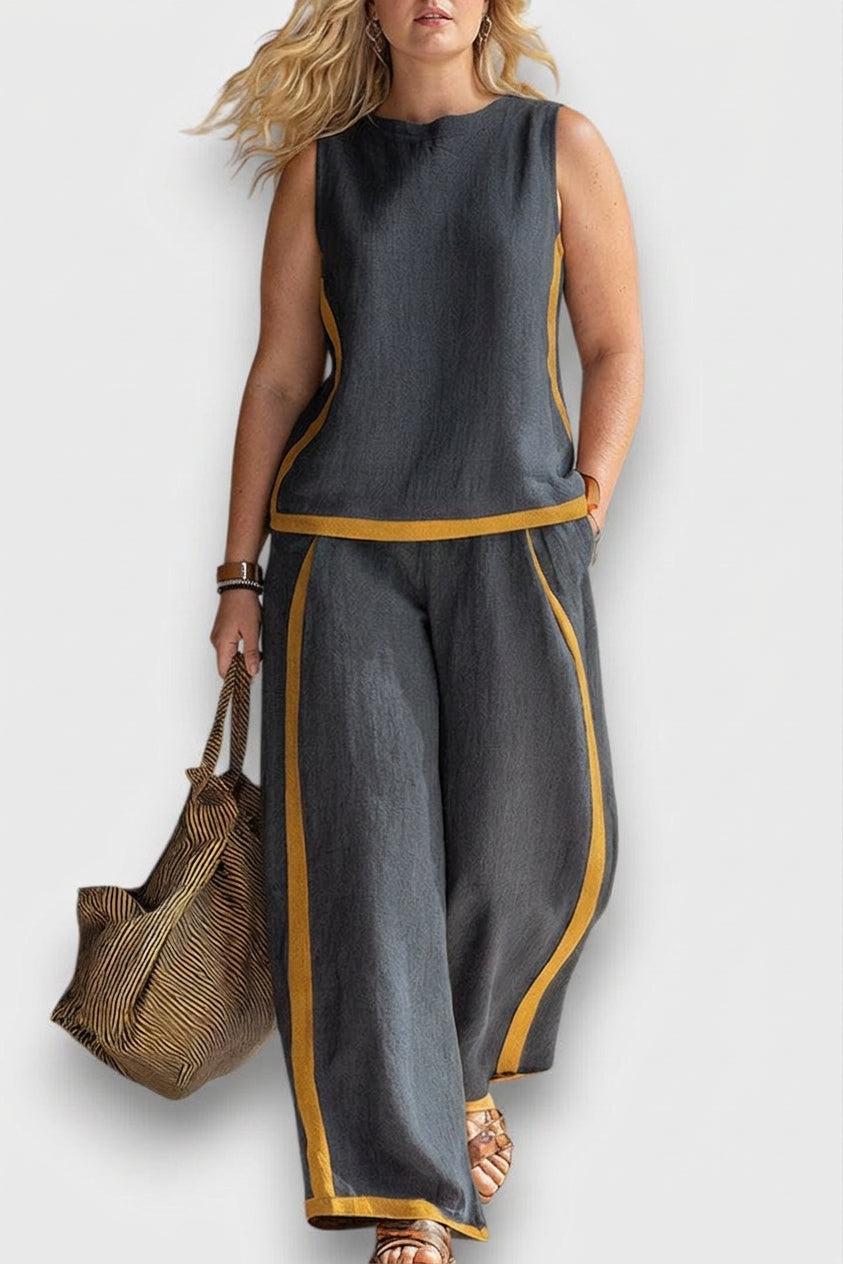 Selma - Linnen Twee-delige Co-ord Set