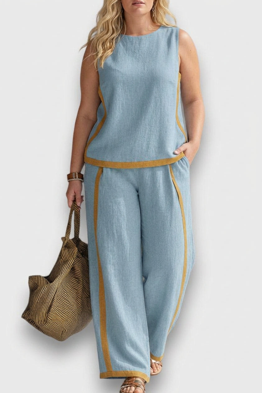 Selma - Linnen Twee-delige Co-ord Set