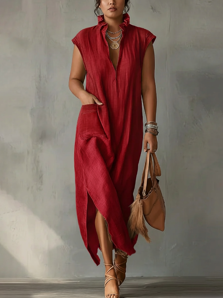Cordelia | Ruffle Lente Maxi Jurk