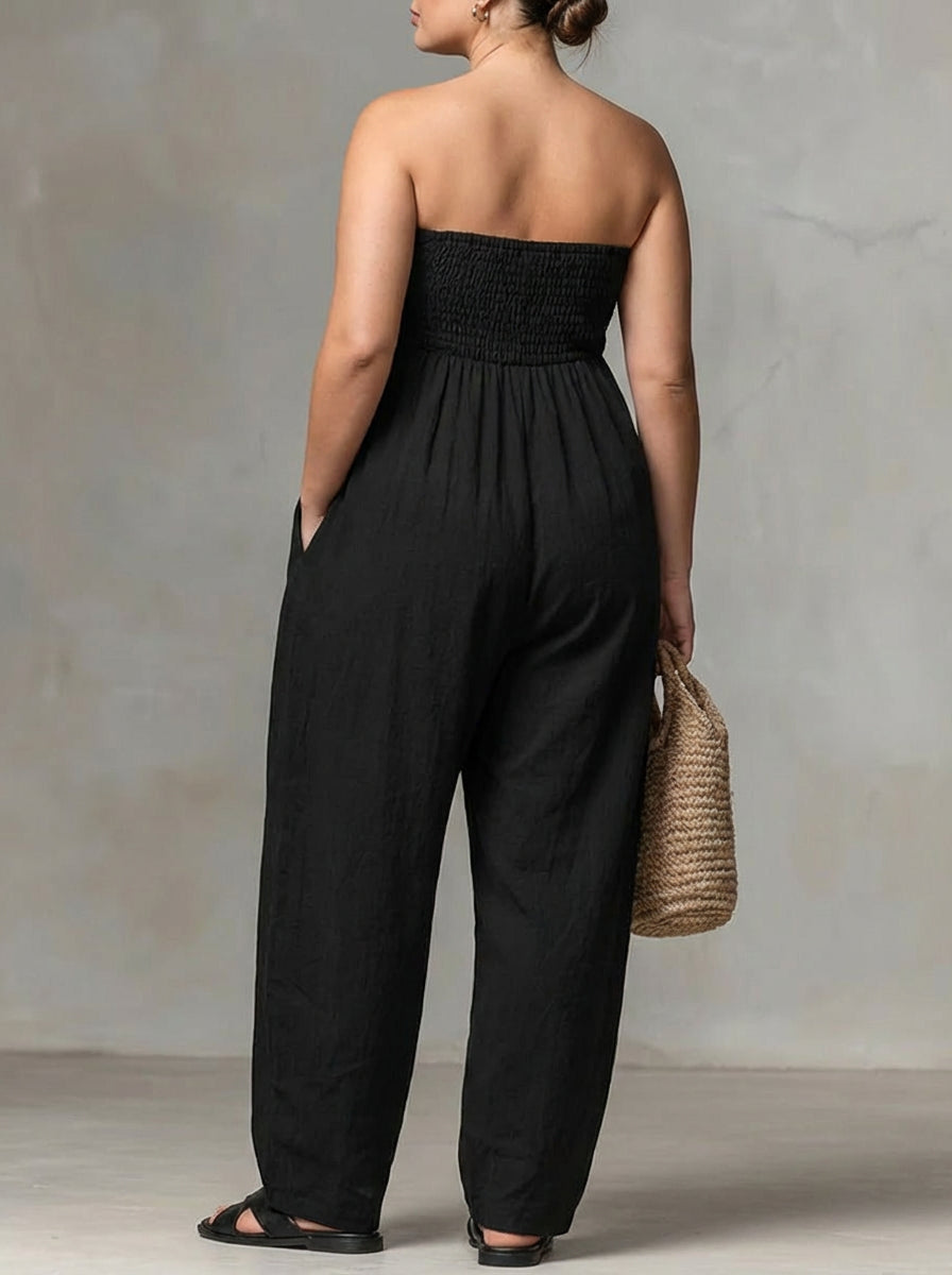 Sora | Strapless Flow Maxi Jurk