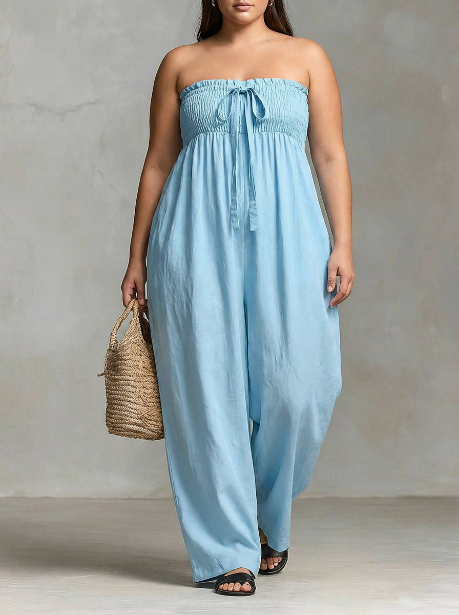 Sora | Strapless Flow Maxi Jurk