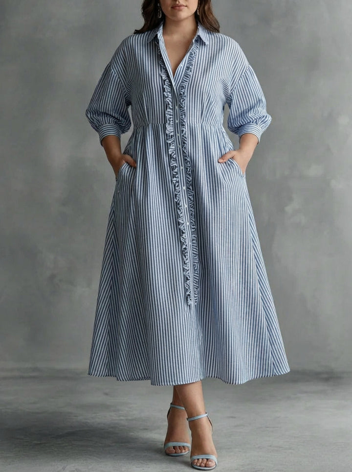 Dilys | Stripe Maxi Dress