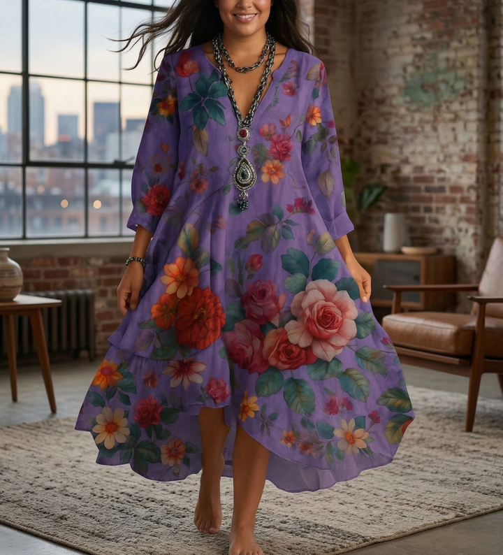 Celestine Breezy Boho Jurk