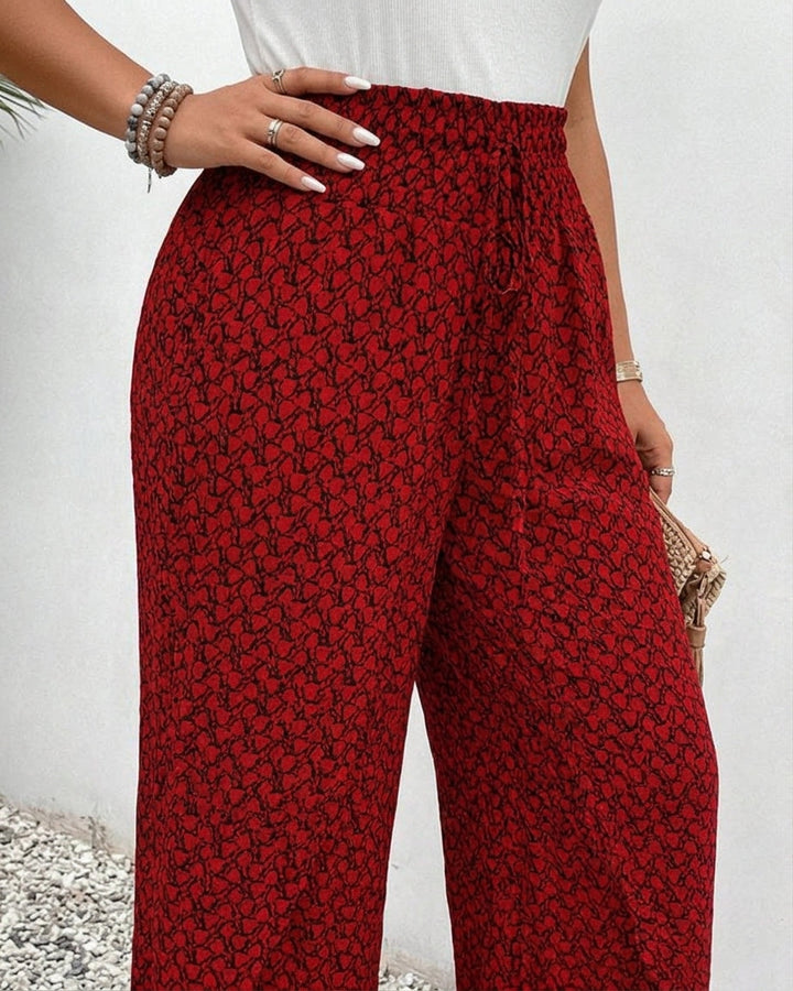 Fleur | Ontspannen Wijde Pantalon