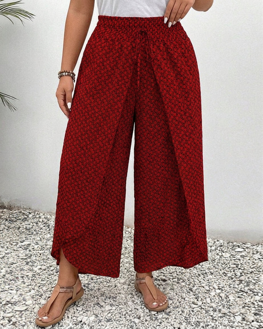 Fleur | Ontspannen Wijde Pantalon