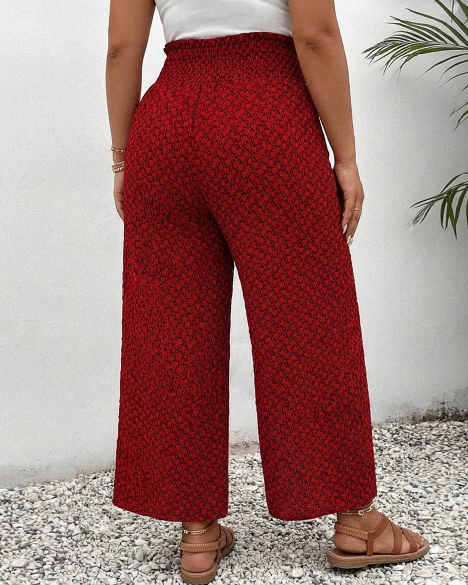 Fleur | Ontspannen Wijde Pantalon