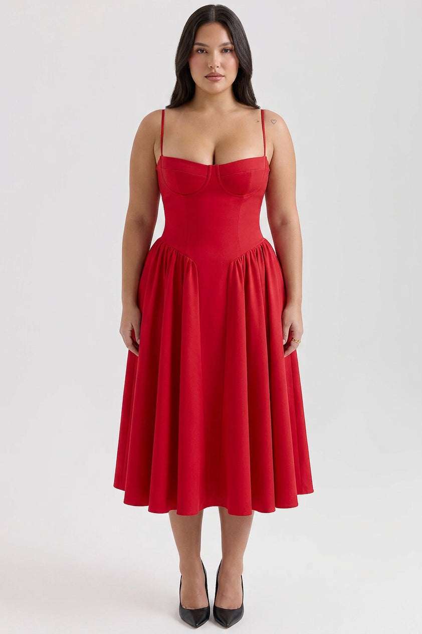 Fleur Midi Jurk