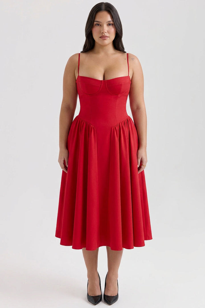 Fleur Midi Jurk
