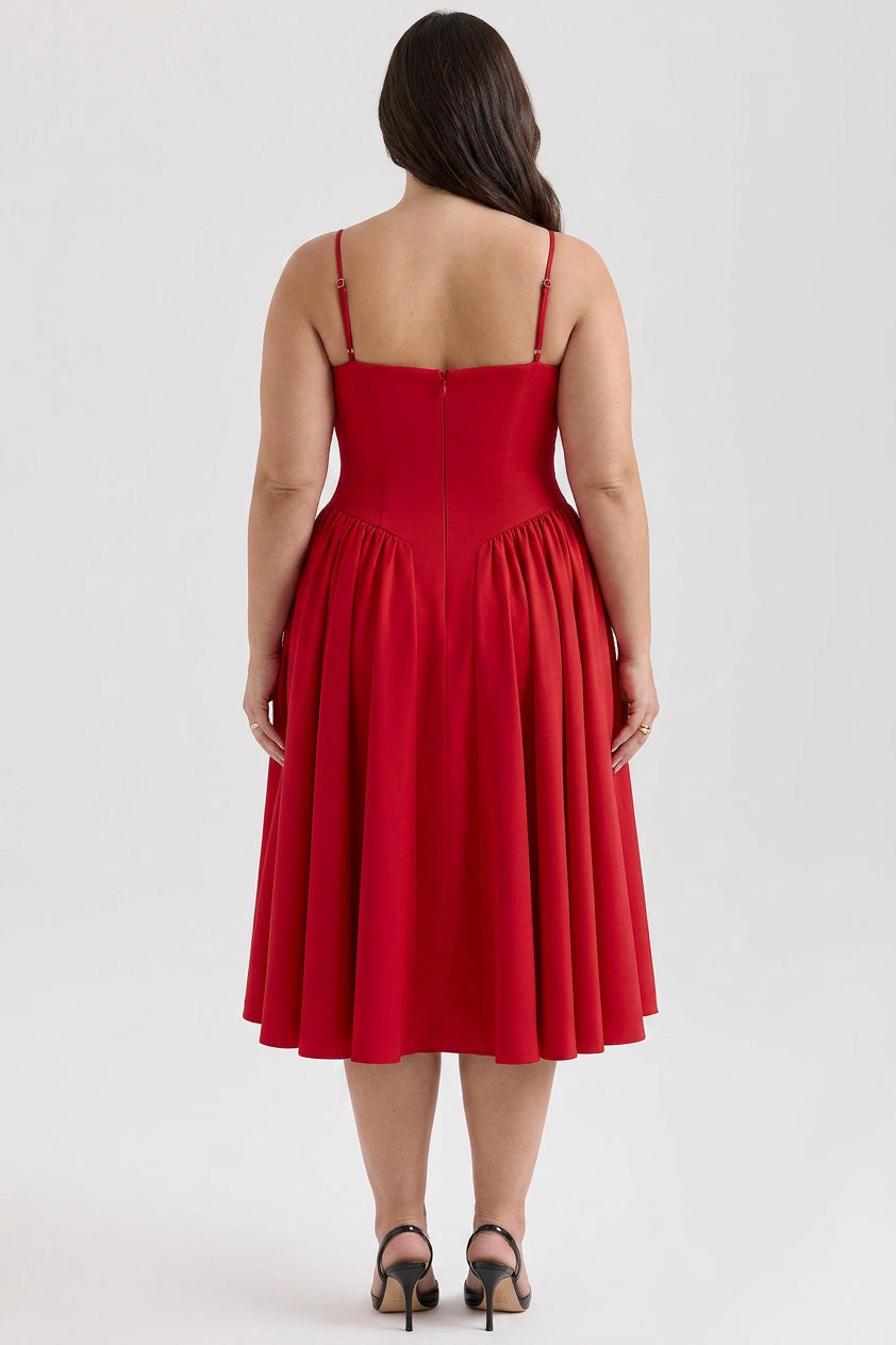 Fleur Midi Jurk