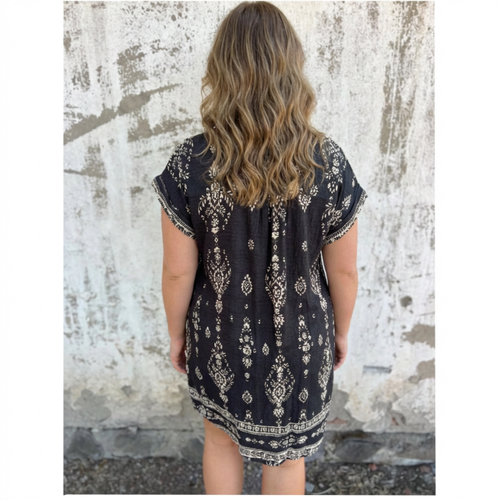 Mira - Vintage Boho Jurk