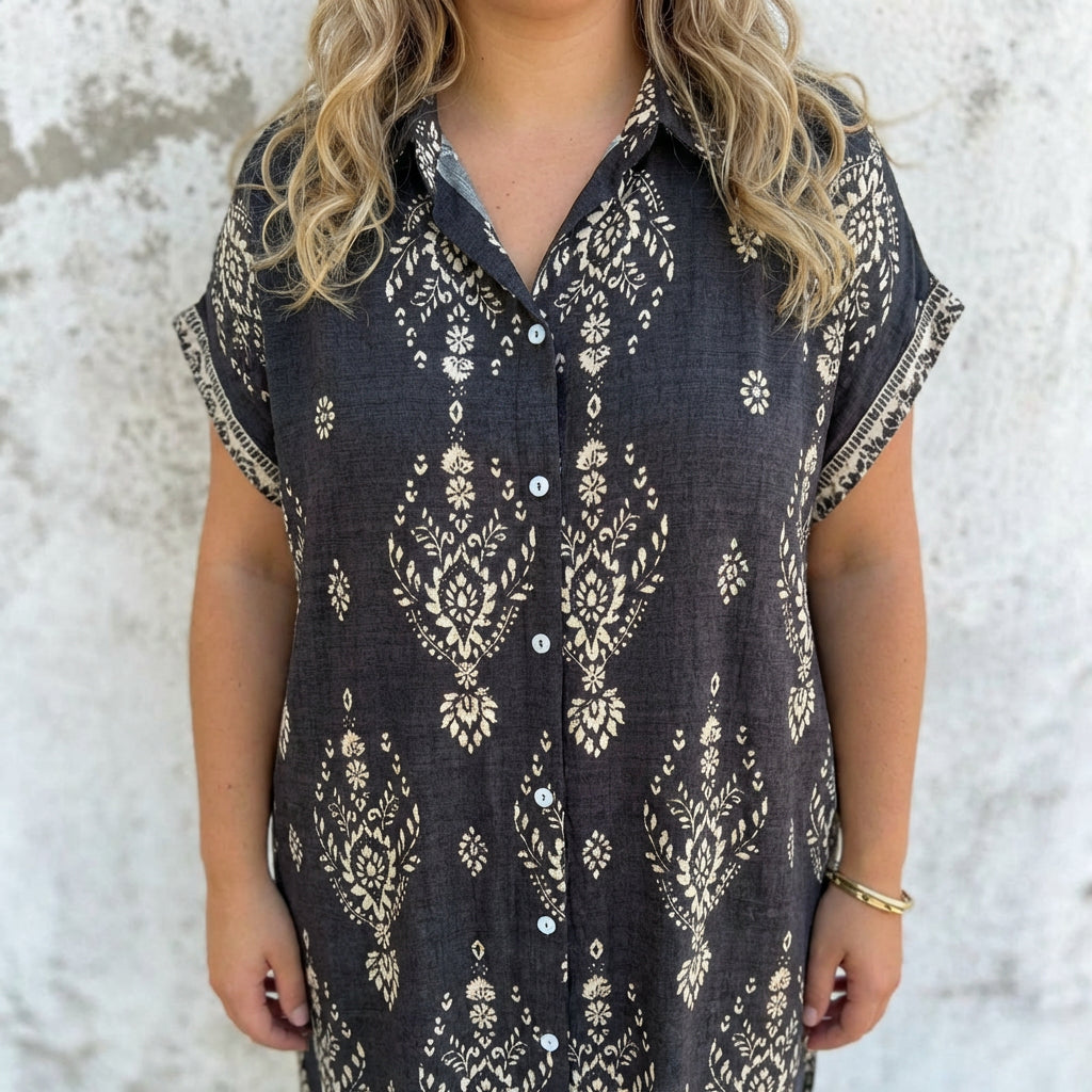 Mira - Vintage Boho Jurk