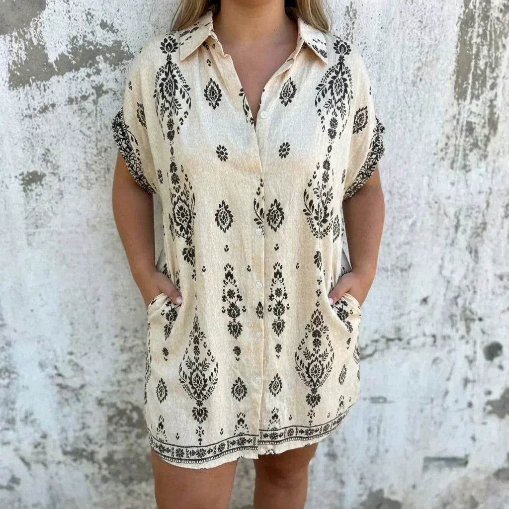 Mira - Vintage Boho Jurk