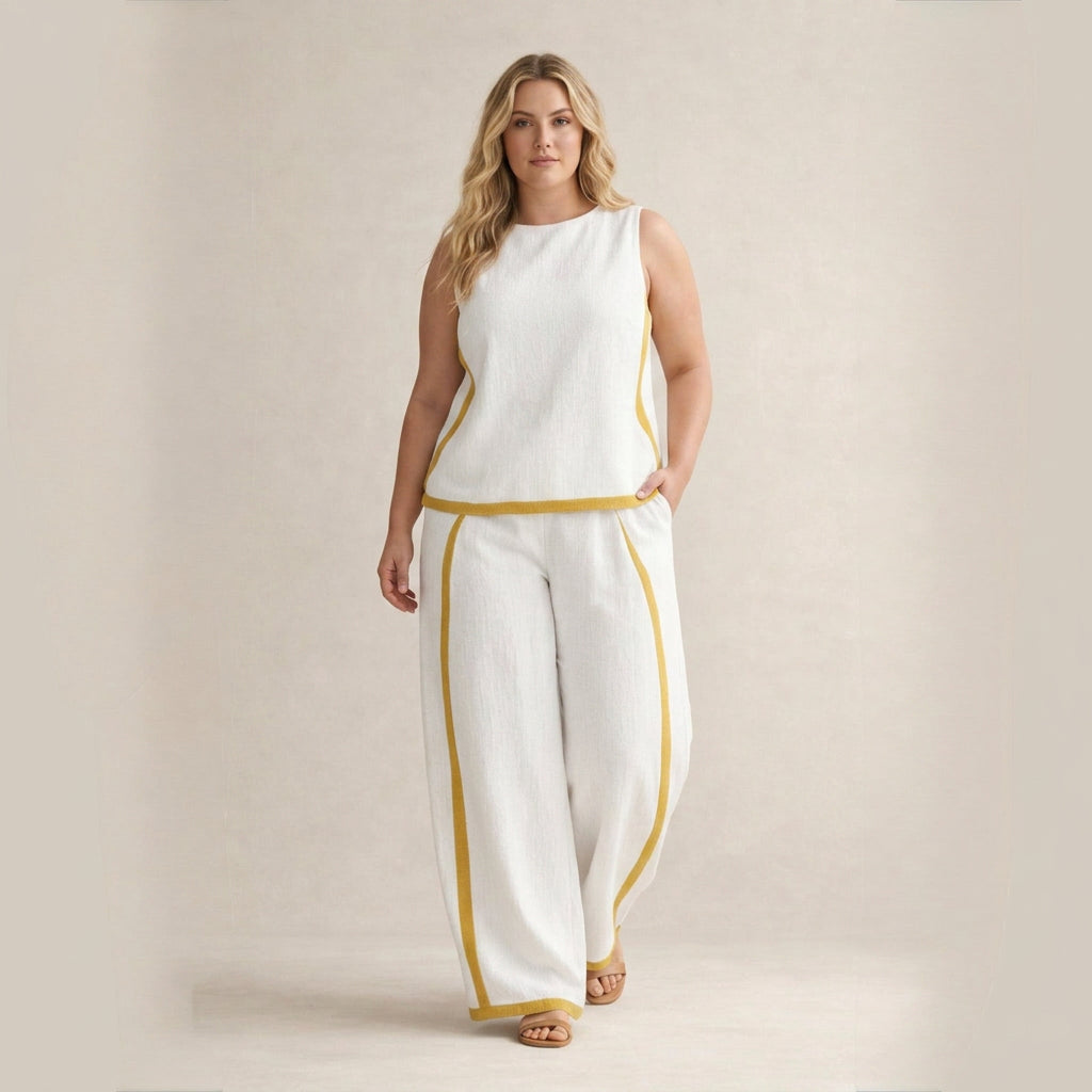 Parel | Elegante Set met Brede Benen