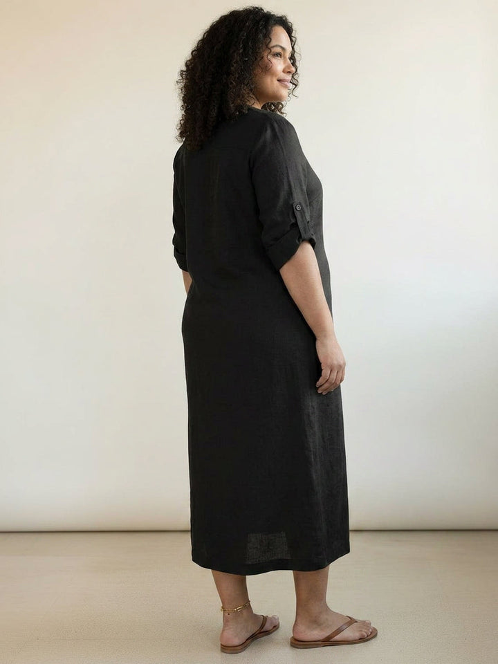 Esmé - Linnen Elegantie Jurk