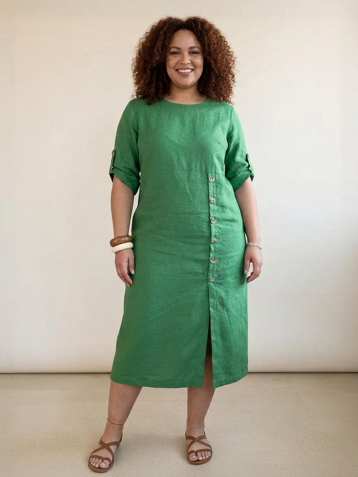 Esmé - Linnen Elegantie Jurk