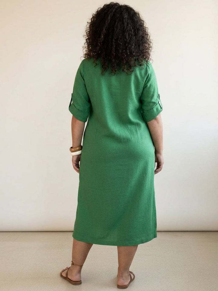 Esmé - Linnen Elegantie Jurk