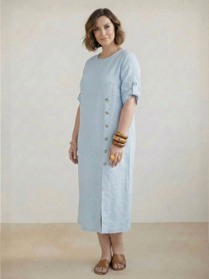 Esmé - Linnen Elegantie Jurk