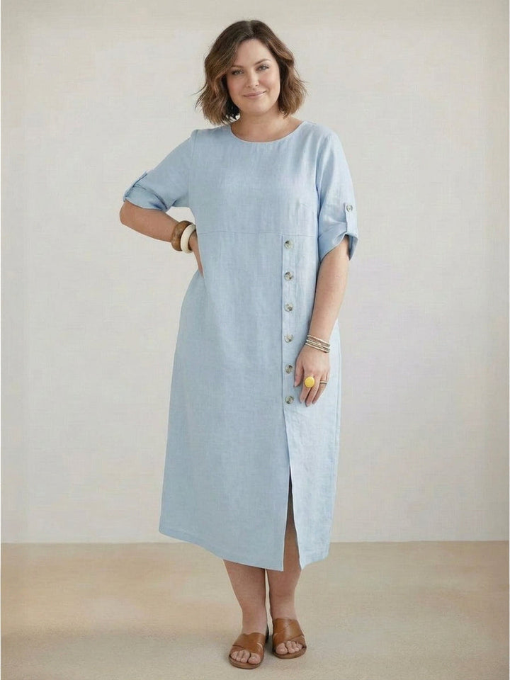 Esmé - Linnen Elegantie Jurk