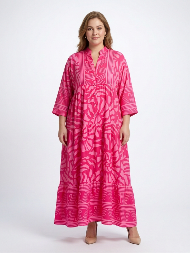 Mirabel | Knop Voor Midi Jurk