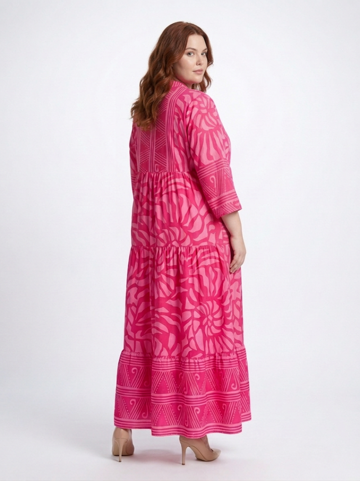 Mirabel | Knop Voor Midi Jurk