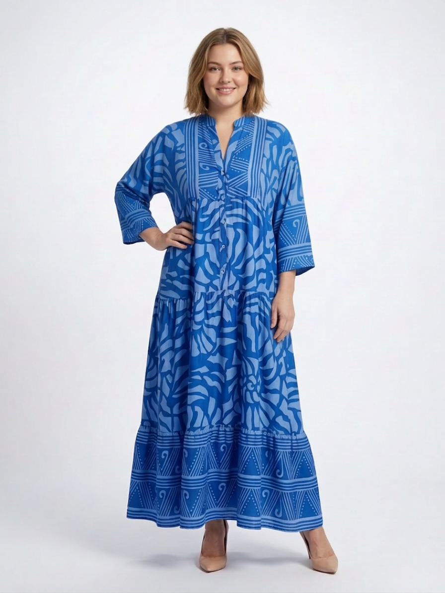 Mirabel | Knop Voor Midi Jurk