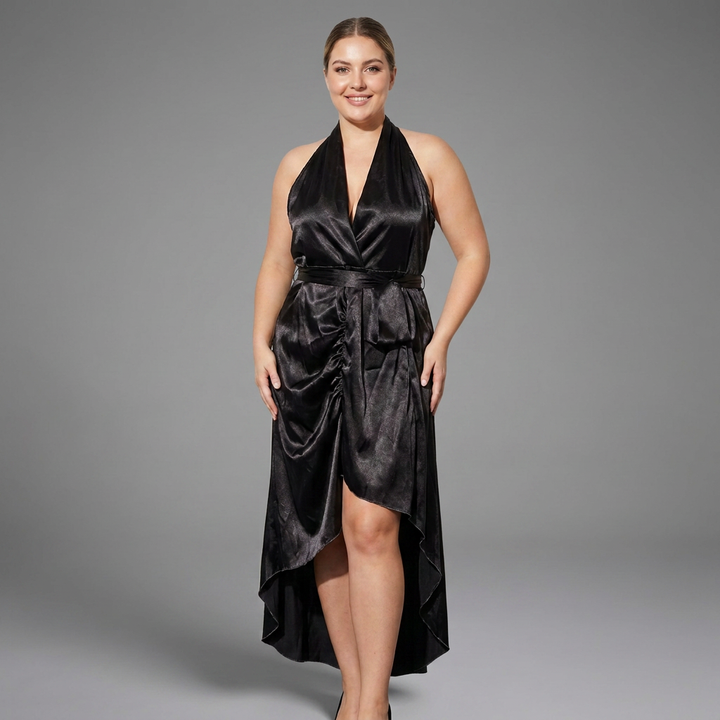 Fleur | High-Low Jurk met Halsbanden