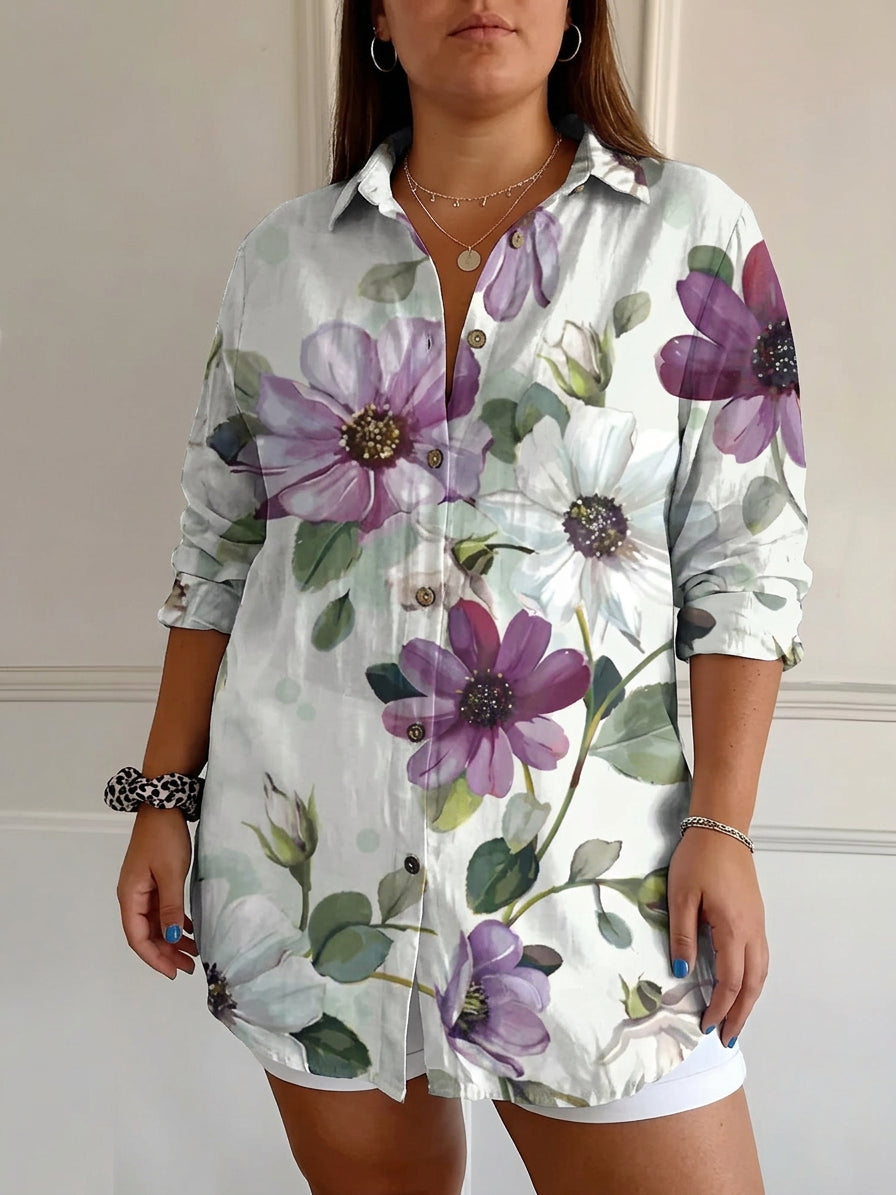 Opaline | Chic Blouse met Speelse Prints