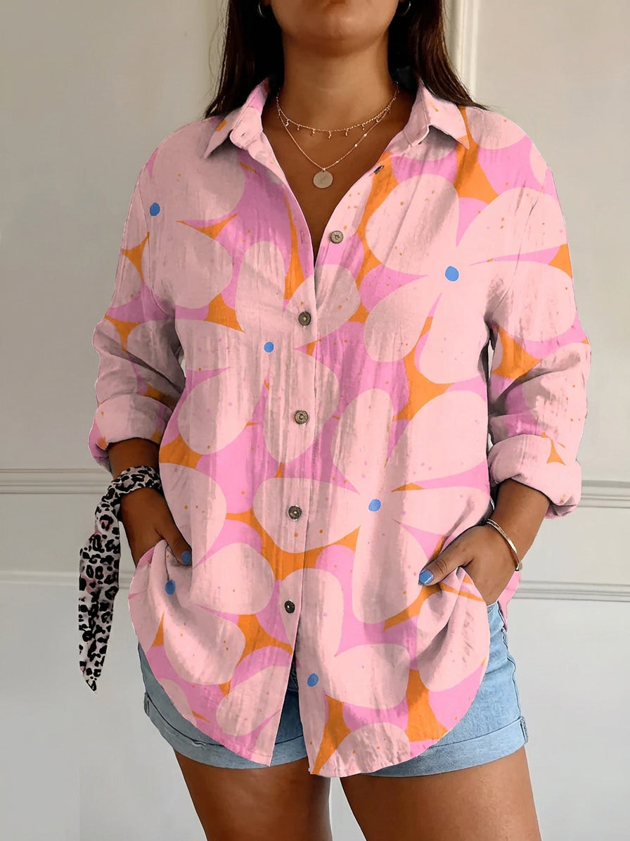 Opaline | Chic Blouse met Speelse Prints