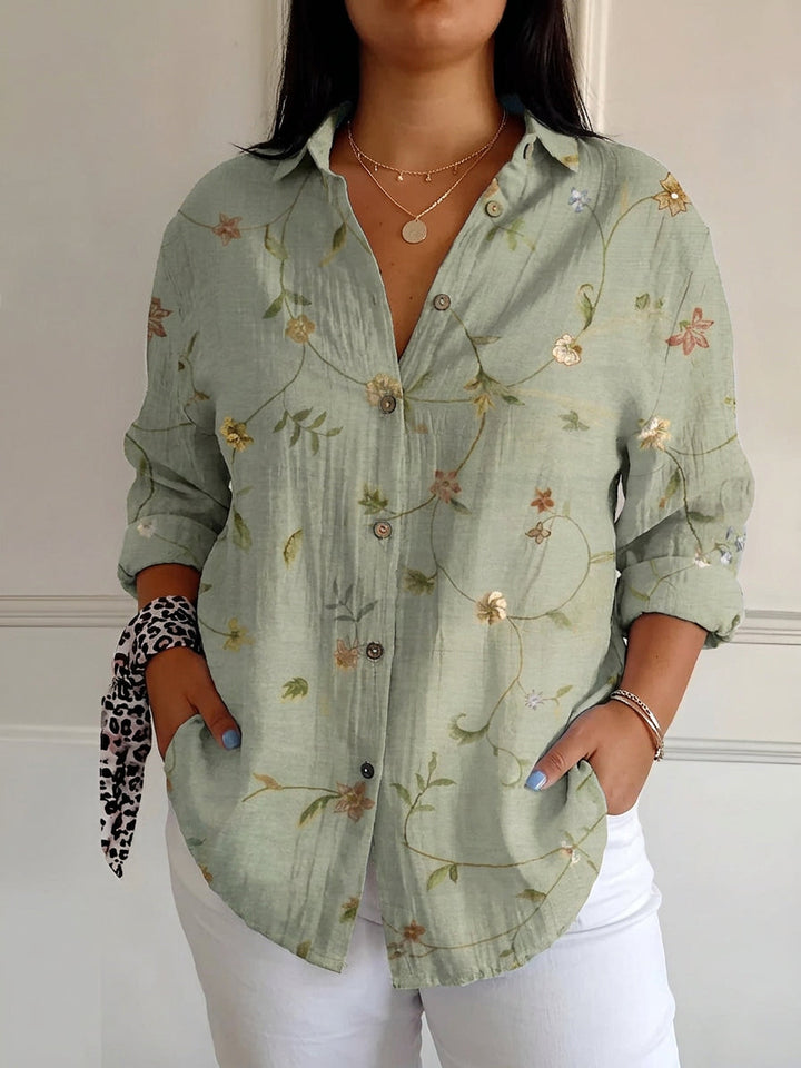 Opaline | Chic Blouse met Speelse Prints
