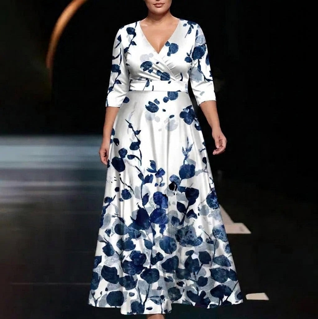 Vera | Chic Jurk met Bloemenprint