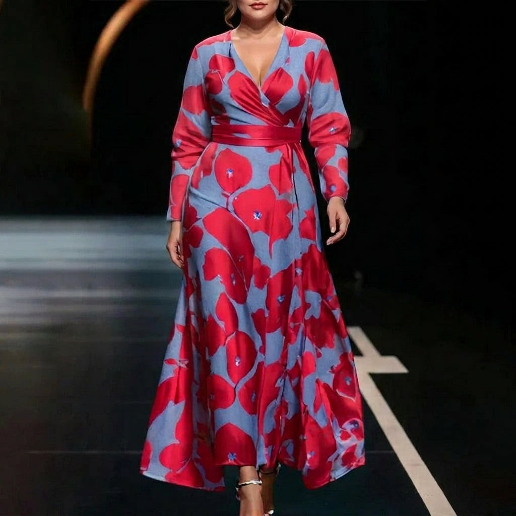 Vera | Chic Jurk met Bloemenprint