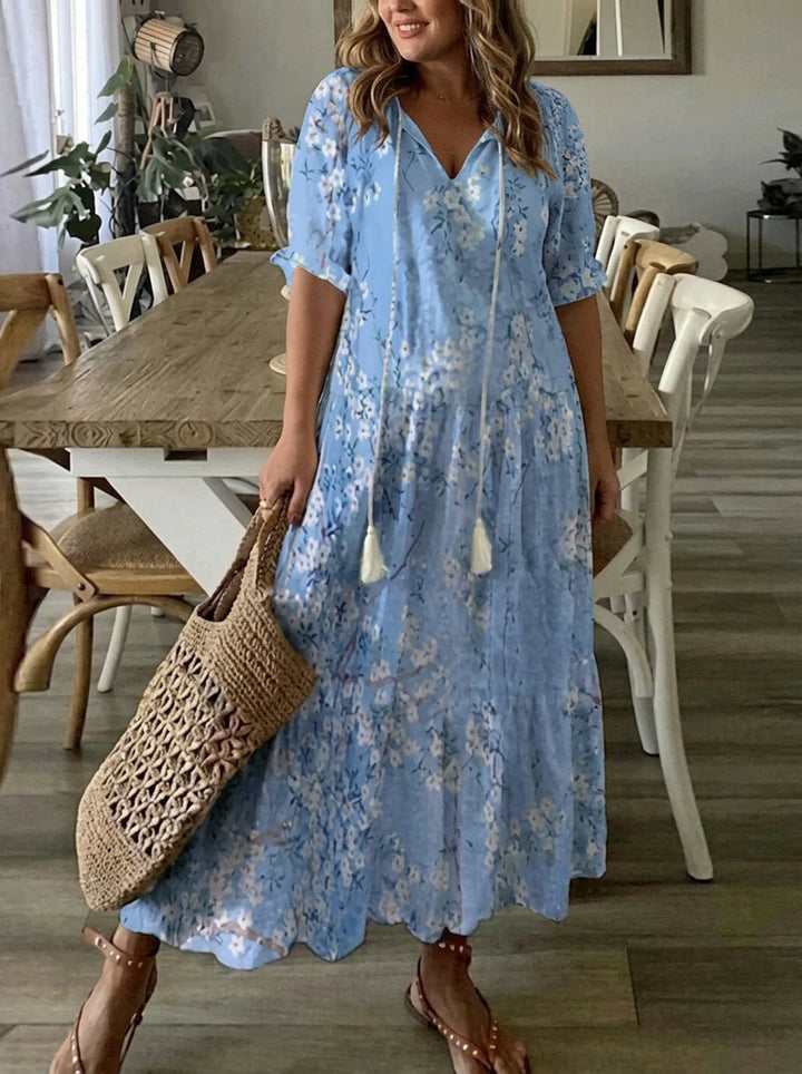 Rosalind - Boho Buikbedekkende Jurk