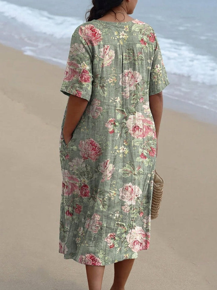 Halcyon - Vintage Bloemenjurk