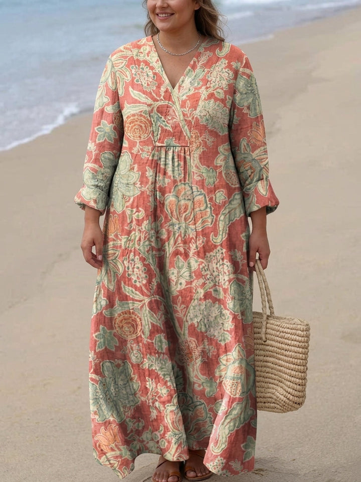 Genevieve - Vintage Bloemenjurk